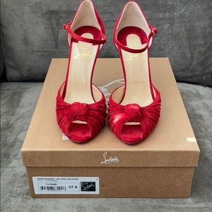 NEW!! Louboutin | Marchavekel 100 Veau Velours